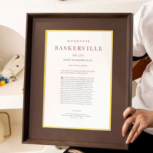 Marco de Acrílico Transparente para Exhibición de Certificados, Tamaño A4, para Colgar en la Pared, Precio de Fábrica - Product Image 2