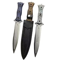 Couteau utilitaire de poche Demon Lord en acier inoxydable de haute qualité, manche G10, personnalisable, couteau de survie en plein air pour le camping, pour le bricolage
