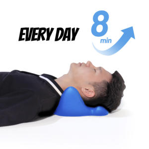 Almohada de apoyo relajante Quiropráctica de cuello cuadrado portátil para dormitorio, Camilla De cuello rellena de espuma para masaje de dolor de hombro Cervical - Product Image 5