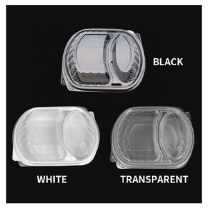 Hộp Cơm Trưa Bằng Nhựa Dùng Một Lần Phong Cách Mới Hộp Đựng Thức Ăn Nhanh, Hộp Đóng Gói Thực Phẩm Có Nắp - Product Image 3