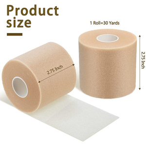 Bande de sport pré-enveloppement en <span class=keywords><strong>mousse</strong></span> athlétique <span class=keywords><strong>pour</strong></span> chevilles poignets mains genoux - Product Image 2