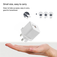 UK US EU Original USB-C adaptateur secteur charge rapide type-c PD 18W 20W câble chargeur pour iPhone chargeur câble