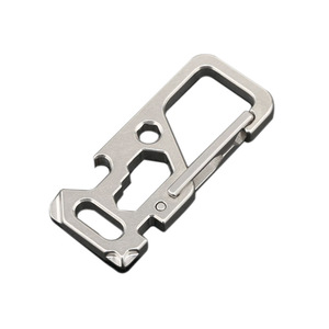 Tool hook titanium alloy <b>car</b> <b>key</b> <b>ring</b> multi-functional men's pendant <b>key</b> chain <b>ring</b> <b>key</b> waist hanger creative - Product Image 5