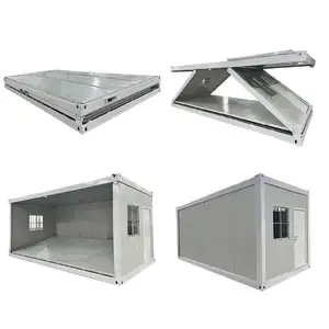 Sản xuất tại Trung Quốc Úc tiêu chuẩn prefab mở rộng mở rộng có thể gập lại gấp vận chuyển container nhà nhà sẵn sàng để di chuyển trong