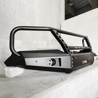 Parachoques Delantero de Acero Resistente para Automóvil con Luces LED, Compatible con Múltiples Modelos para Lc200, Toyota, Nissan, Ford, Jeep, Toyota Hilux