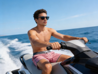 Shorts de bain YILONG pour hommes, séchage rapide, extensibles dans 4 directions, pour la natation et le surf