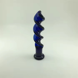 Juguete Sexual de Cristal Azul Grande para Mujeres, Dildo de Cristal Anal para Hombres, Gran Venta 2026 - Product Image 1
