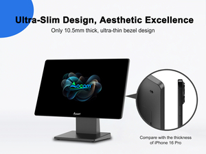 Ngăn kéo tiền mặt đăng ký mua Màn hình Kép màn hình NFC Windows 10 11 Android SDK loyverse phần mềm paiement makinesi POS PC - Product Image 2