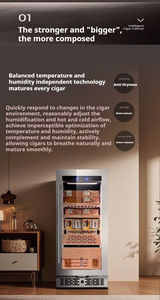 Humidor Eléctrico para Cigarros Nuelead NE-190 de Lujo, Sin Escarcha, 96L, 200 Cigarros, Control Inteligente, Gran Capacidad, para Uso Doméstico - Product Image 6