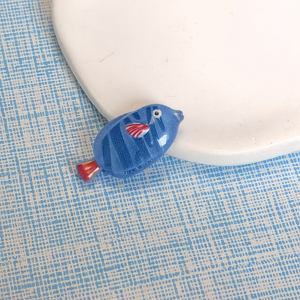 100pcs 바다 열대 물고기 플랫백 수지 카보 숑 스크랩북 공예 헤어 리본 액세서리 DIY 네일 아트 전화 케이스 장식 - Product Image 5