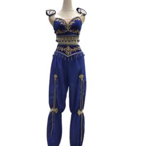 Bayadere dans kostümleri kadınlar özelleştirilmiş arapça stil hint göbek kostümleri çocuk profesyonel dans göbek kostümleri - Product Image 1