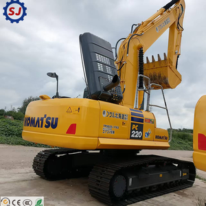 Excavadora Komatsu PC220 Usada en Stock, Original de Japón, Segunda Mano, PC200 PC210 PC300, Buen Estado, para Construcción - Product Image 2