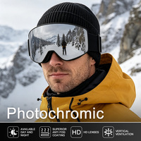 Lunettes de ski personnalisées par le fabricant, certifiées CE UV400, verres polarisés, double couche, OEM, lunettes de ski, lunettes de snowboard, lunettes de sécurité