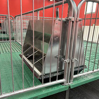 Équipement d'élevage de porcs, lit de nurserie pour porcelets, enclos d'engraissement pour porcs, cage d'élevage, prix d'usine