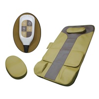 Matelas de massage électrique complet personnalisé de haute qualité en cuir PU supérieur avec fonctions chauffantes Shiatsu, mobile, fabriqué à Xiamen