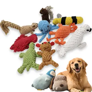 Heißer Verkauf verschiedener Designs Baumwoll seil Hundes pielzeug Haustier Haustier Kau spielzeug Haustier Spielzeug Maskottchen