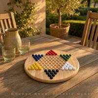 Jeu de société de dames chinoises pour l'apprentissage précoce, plateau rond avec billes colorées, jouet de tri des couleurs pour enfants d'âge préscolaire