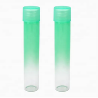 Tubos de Vidrio a Prueba de Niños de 98 mm, 116 mm y 120 mm, Envases para Conos Enrollables con Tapa CR