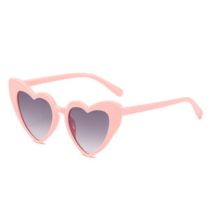 2025 bambino carino 3-9 anni di moda adorabili ragazzi ragazze rosa festa di strada occhiali da sole dolci bambini occhi di gatto <span class=keywords><strong>cuore</strong></span> occhiali da sole - Product Image 5