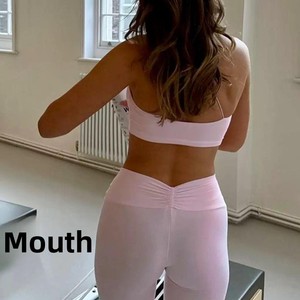 Rompi olahraga Yoga punggung cantik, rompi gaya Amerika Eropa, Atasan ketat untuk olahraga Yoga, cepat kering, berventilasi - Product Image 4