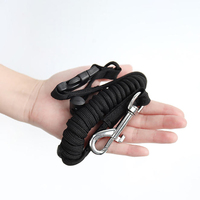 Laisse de sécurité pour pagaie de kayak, cordon en spirale anti-perte, sangle de retenue pour pagaie, accessoires pour pagaie de kayak