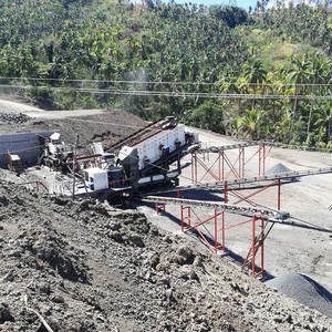 Mobiele PE200x300 250x400 steen-erts-rots-graniet kaakbreker met motor & PLC draagbare ter plaatse betonverwerkingsmachine - Product Image 2