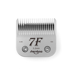 Cuchilla de Cerámica <span class=keywords><strong>para</strong></span> Cortadora de Pelo Shernbao NSS-7F, Nueva, de Acero Inoxidable A5, Compatible con Cortadoras <span class=keywords><strong>Oster</strong></span> A5/A6, Cuchillas <span class=keywords><strong>para</strong></span> Peluquería Canina - Product Image 1