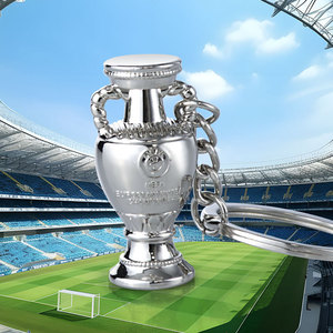 Small World Sports Trophy Cup Award Llavero Fútbol Fan Accesorios Artículos Productos - Product Image 1