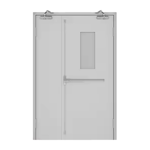 Thiết kế hiện đại chống cháy thép thoát cửa cho căn hộ & khách sạn lửa đánh giá bên mở với bề mặt hoàn thiện - Product Image 4