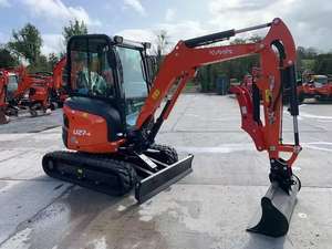 Mini pelle d'occasion de haute qualité, prête à l'emploi, automatique, 2,7T, Kubota U27, pelle sur chenilles d'occasion - Product Image 2