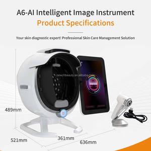 Appareil d'analyse de la peau 3D professionnel, équipement de beauté, soin de la peau HD, soin du visage avec scanner de peau Wifi, analyseur de peau à usage domestique - Product Image 5