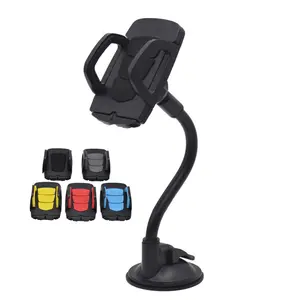 W009 Long Arm Car Phone Mount Windshield Strong Suction Cup Universal Windshield Cell Phone Holder