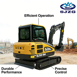 Nouvelle <span class=keywords><strong>mini</strong></span>-excavatrice sur chenilles SHAN JIANG <span class=keywords><strong>de</strong></span> 3 tonnes pour les travaux <span class=keywords><strong>de</strong></span> fondation <span class=keywords><strong>de</strong></span> fermes solaires et d'<span class=keywords><strong>éolienne</strong></span>s - Vente SJZG - Product Image 1