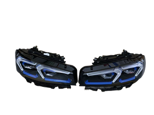 Lampe frontale de voiture modifiée mise à niveau vers <span class=keywords><strong>2023</strong></span> LCI Laser Full LED phares avec AFS pour BMW Série 3 G28 G20 - Product Image 2