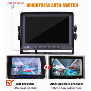 Hệ thống giám sát xe hạng nặng IPS 7 inch HD 1080P <span class=keywords><strong>Camera</strong></span> chiếu hậu chống nước cho xe buýt trường học và xe tải thương mại - Product Image 4