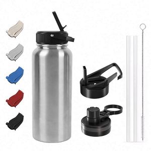 กระติกน้ำสุญญากาศสแตนเลสคุณภาพสูงพร้อมฝาปิด - Product Image 3