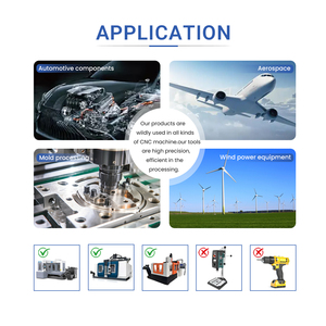 FULLOVE High Precision 90 <strong>Degree</strong> AlTin Coated Carbide <strong>Chamfer</strong> Milling Cutter Countersink Drill Bit <strong>45</strong>-65HRC Custom-Made for CNC - Product Image 4