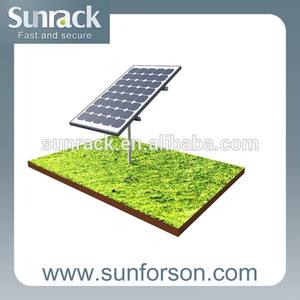 Pole Mounted Solar Mounting <strong>Brackets</strong> Single <strong>Post</strong> Solar Steel Mounting Systems - Product Image 4