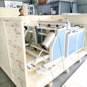 Fully Automatic PLC Controlled PP Woven Bag Cutting and Sewing Machine for T-Shirt Bags - Product Image 4