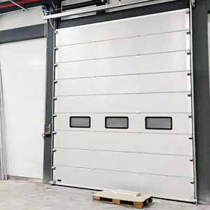 ประตูยกแนวตั้งอุตสาหกรรมแบบแบ่งส่วน ABX ความปลอดภัยสูง แผงโพลีเมอร์ โครงเหล็ก ดีไซน์กันน้ำ ลดการสะสมความร้อน - Product Image 4