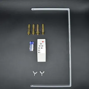 Faretto Solare Nero 300W Luce Bianca da Esterno con Telecomando - Product Image 4