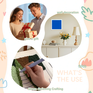<span class=keywords><strong>Cactus</strong></span> Bloemen Starter Naaldset Punch Needle Borduur DIY <span class=keywords><strong>Set</strong></span> voor Volwassenen Eenvoudige <span class=keywords><strong>Set</strong></span> met Garens - Product Image 6