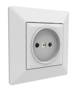 Fábrica nuevo modelo 12W cargador de teléfono 86*86 estándar de Europa montado en pared doble salida USB tipo C - Product Image 6