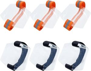 Customized Logo Badge With Hook <b>Ring</b> and Fastening Mechanism for Transparent Plastic <b>Name</b> Tag Holder - Product Image 1