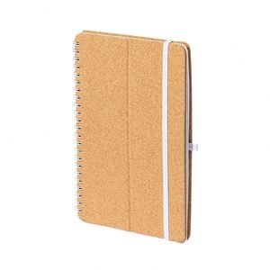 Nuevo Cuaderno Ecológico de Corcho con Tapa Dura, Personalizable con Logotipo, Soporte para Teléfono, Cuaderno Espiral Promocional, Regalo de Oficina - Product Image 2