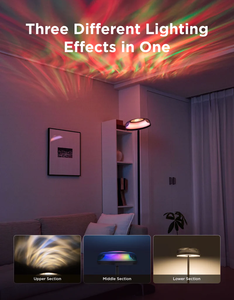 Lámpara de Pie Inteligente Moderna con <span class=keywords><strong>LED</strong></span> RGB de Tres Zonas, WiFi + Control por Aplicación, Compatible con Tuya y Asistentes de Voz - Product Image 6