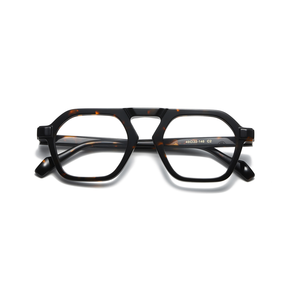 China Manufacturer Fancy Eyeglass 2025 New Design Unisex Acetate