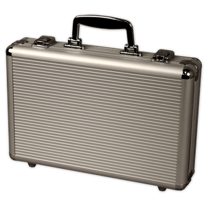 กล่องใส่ชิปโป๊กเกอร์อะลูมิเนียมสำหรับชิปและเกม - ใส่ได้ 200 ชิป - Product Image 2