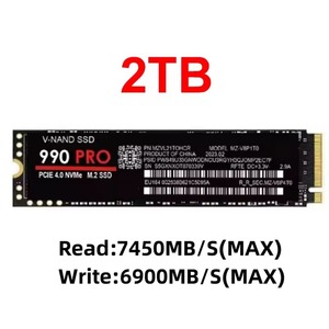 SSD de jeu haute vitesse <span class=keywords><strong>990</strong></span> <span class=keywords><strong>PRO</strong></span> PCIe 4.0 NVMe 4.0 M.2 2280 1TB 2TB 4TB SSD interne à semi-conducteurs pour ordinateur portable PC PS4 - Product Image 4