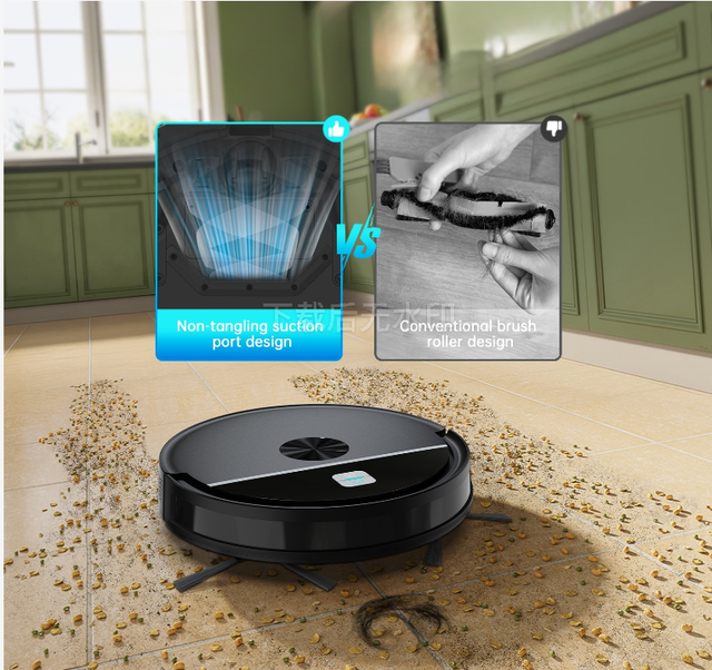 Household 3500Pa Strong Suction Power Robot Vacuum Cleaner Mop Wi-Fi App Alexa Self-Charging Robotic Vacuum for Floor Pet Hair